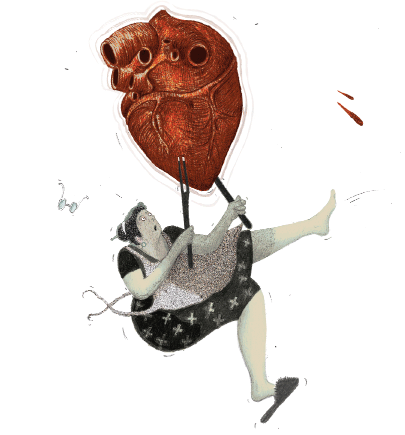 Grossmutter mit Herz