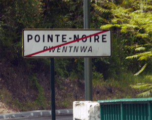 Pwentnwa (Französisch: Pointe-Noire)